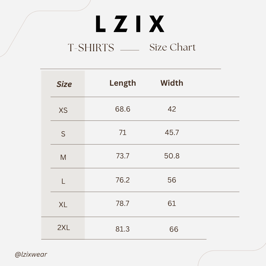 LZIX - Sign Tee Black