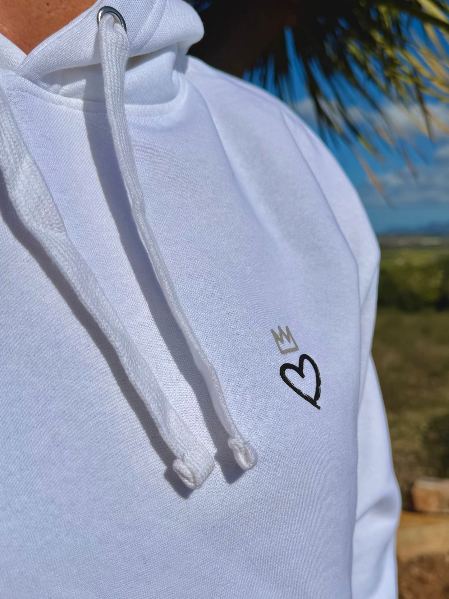 LZIX - Sign Hoodie White