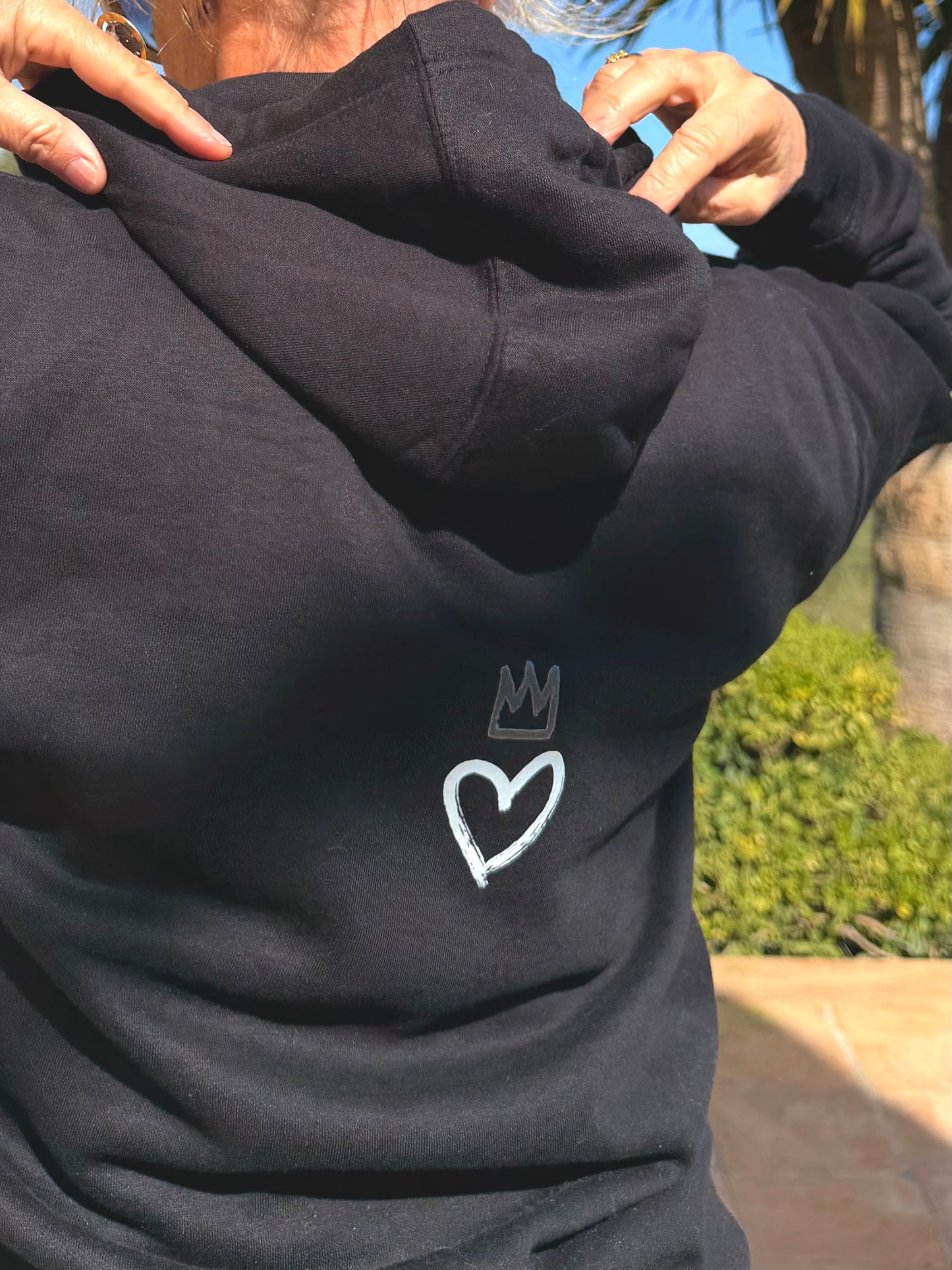 LZIX - You Know Why Hoodie Black