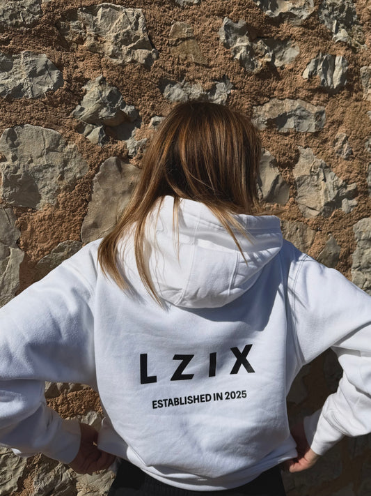 LZIX - Core Hoodie White