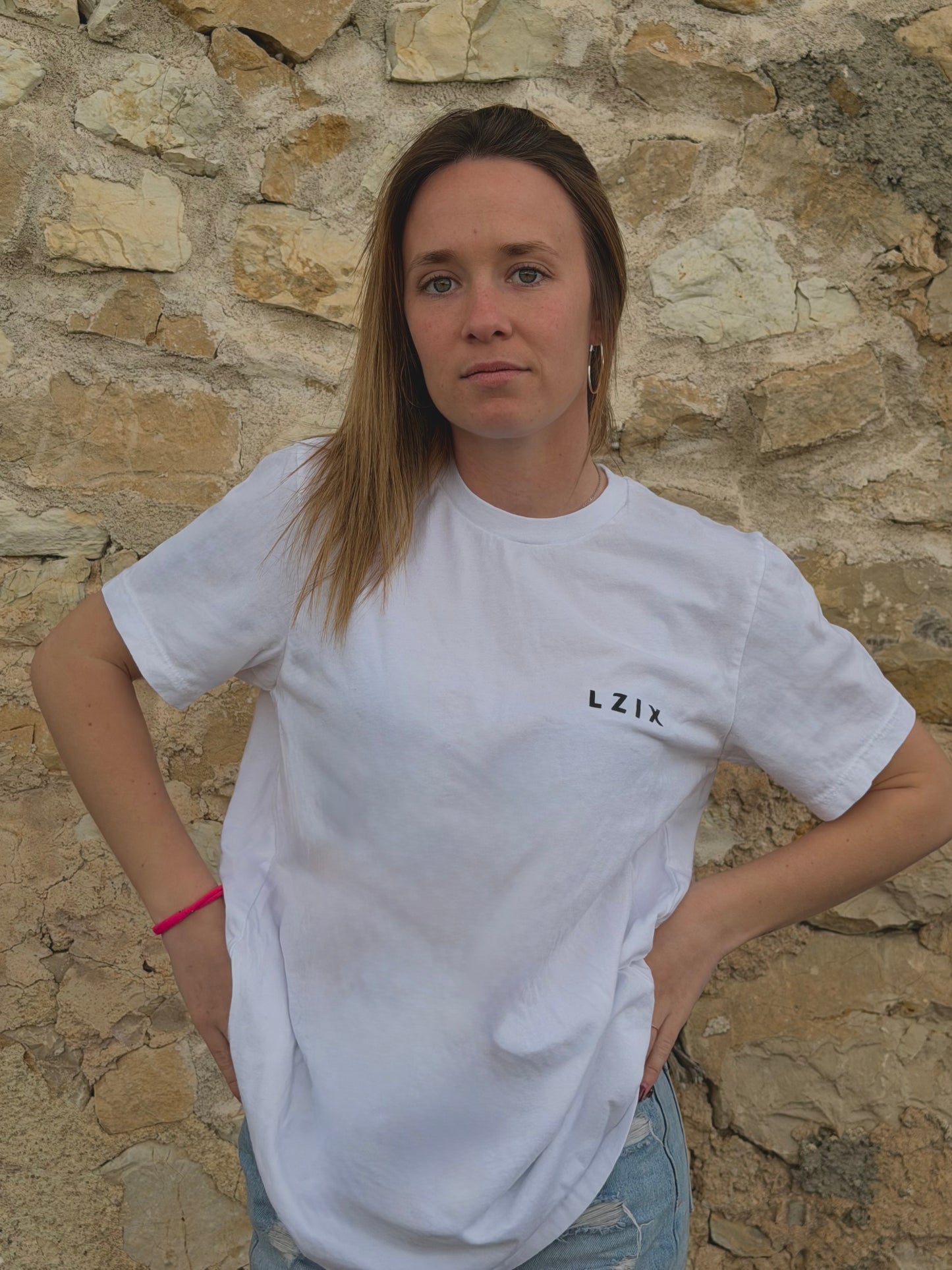 LZIX - Essential Tee White