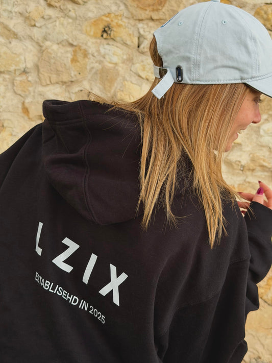 LZIX - Core Hoodie Black
